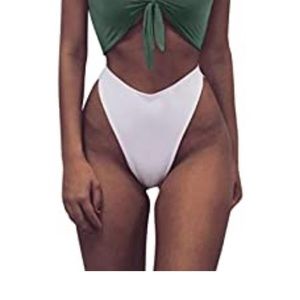 Set of Two High Waisted Bikini Bottoms!
